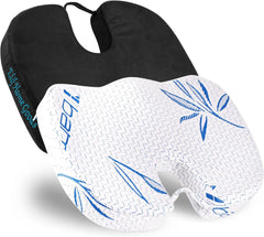Memory Foam Seat Cushion – Ergonomic Support for Office Chair & Tailbone Relief